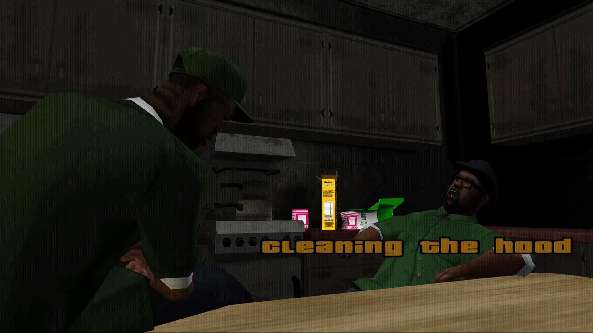 GTA San Andreas - Cleaning the hood-Cover