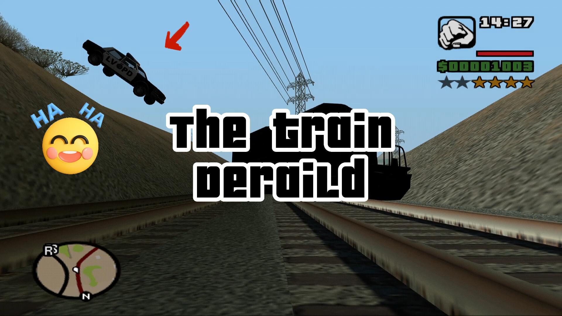 GTA San Andreas | Testing Boundaries with the Train!