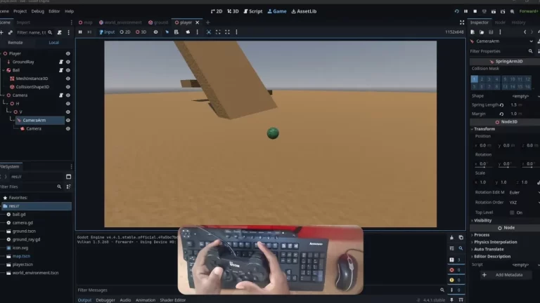 Adding Camera Zoom to my Godot 4 Marble Game (Part 3)