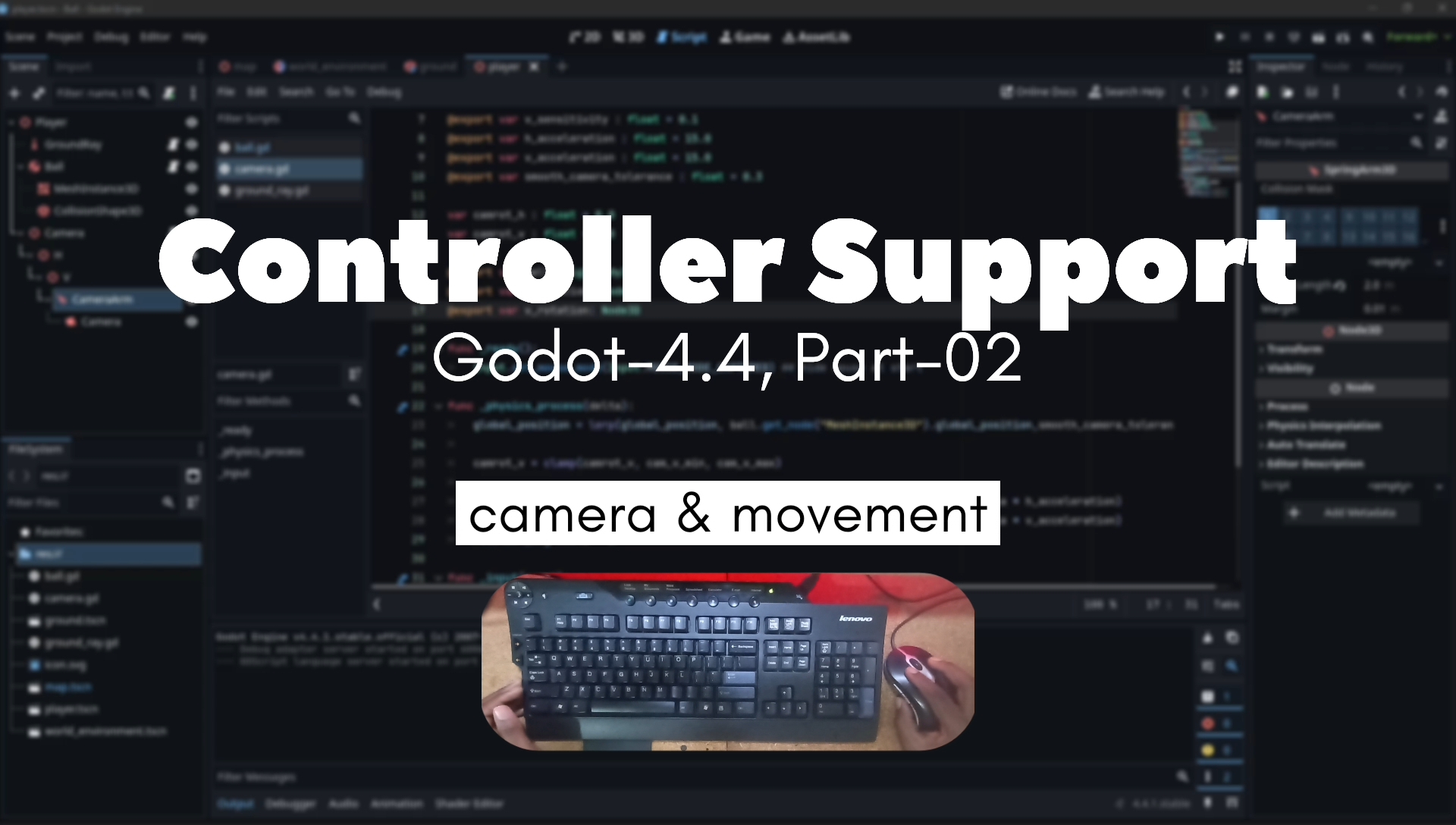Adding Controller Support to the Godot 4 Marble Game (Part 2)